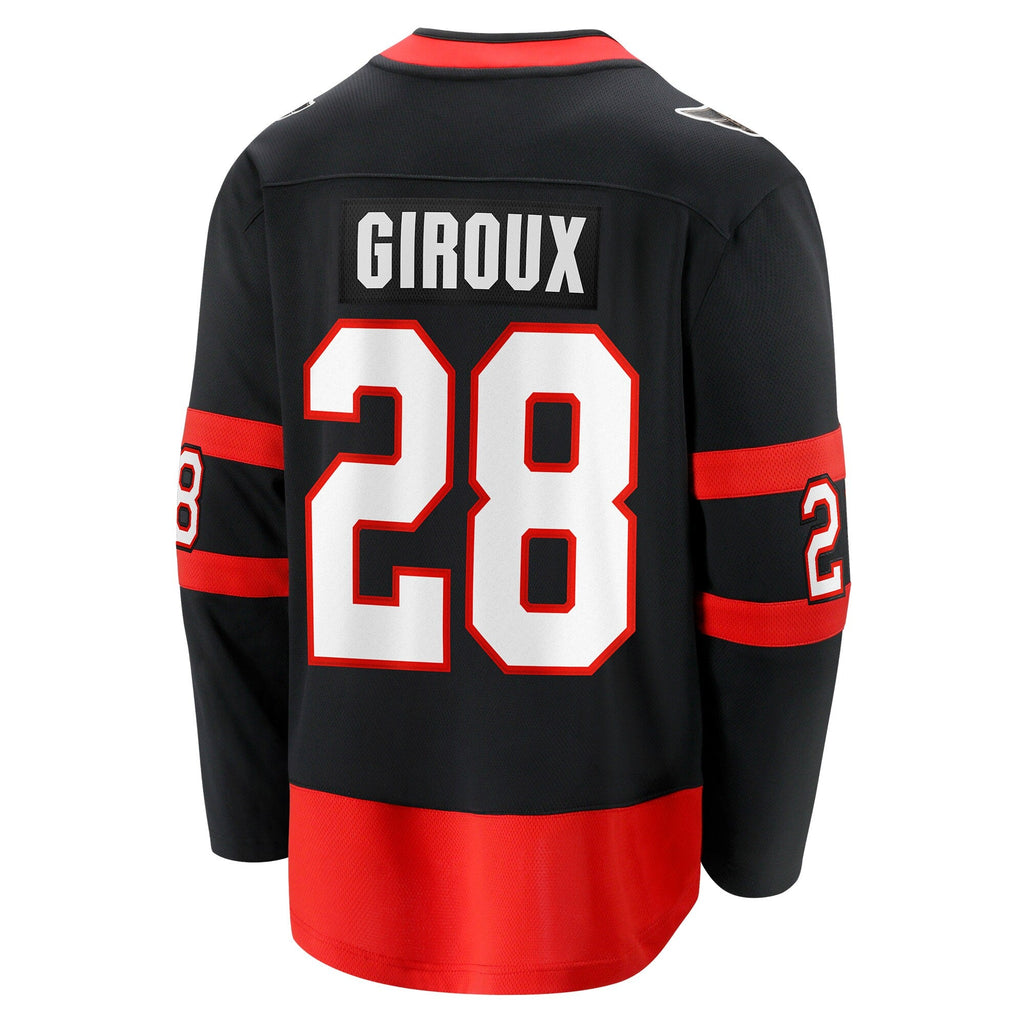 Ottawa Senators Claude Giroux Black Home Breakaway Player Hockey Jersey