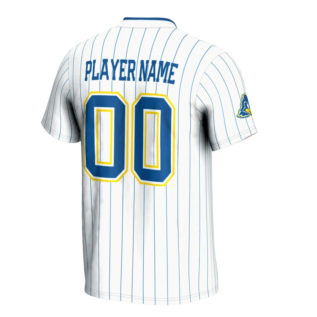 Delaware Fightin' Blue Hens NIL Pick-A-Player Lightweight Softball Jersey - White