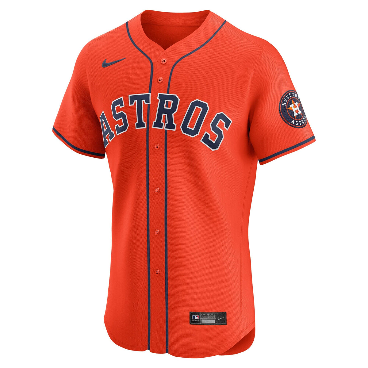 Houston Astros Orange Alternate Elite Baseball Jersey