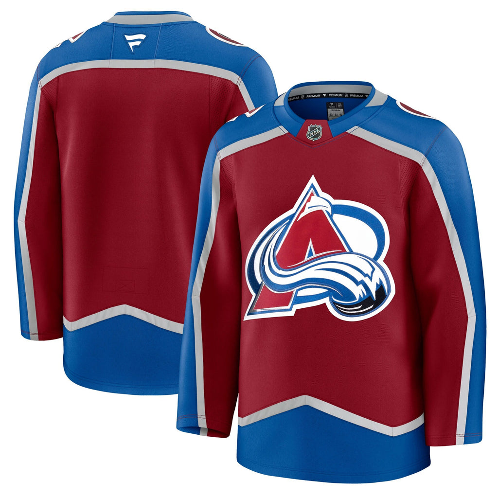 Colorado Avalanche Burgundy Home Premium Jersey - Style 203353712