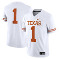 #1 Texas Longhorns Game Jersey - White