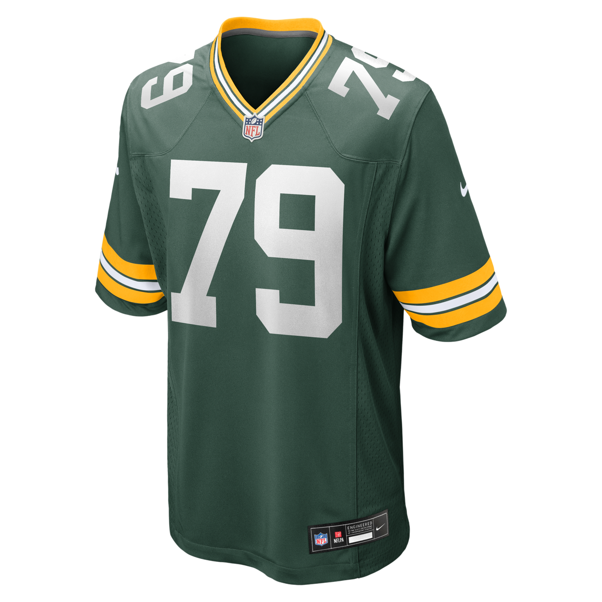 Green Bay Packers Travis Glover Green Game Football Jersey
