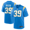 Los Angeles Chargers Eric Rogers Powder Blue Team Game Football Jersey