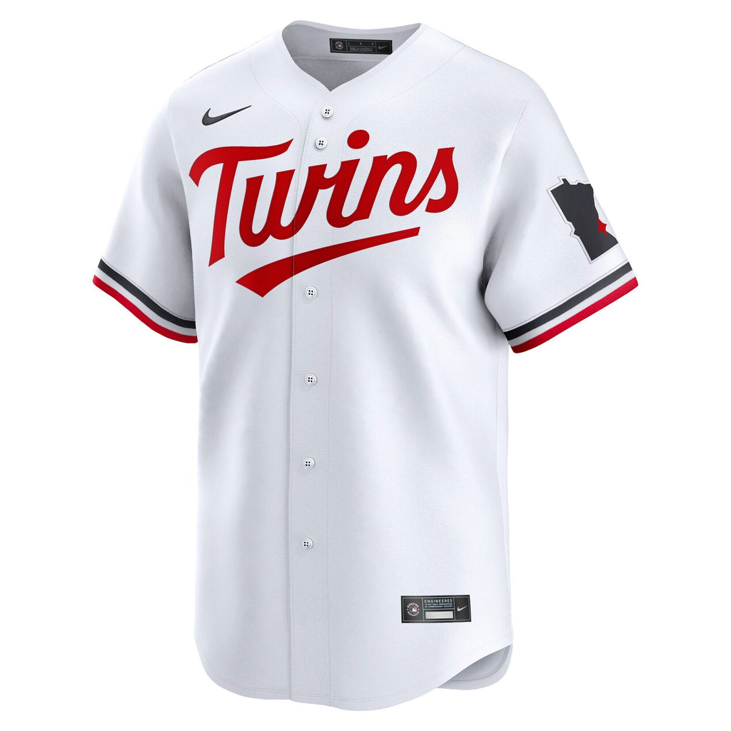 Minnesota Twins White Home Limited Baseball Jersey