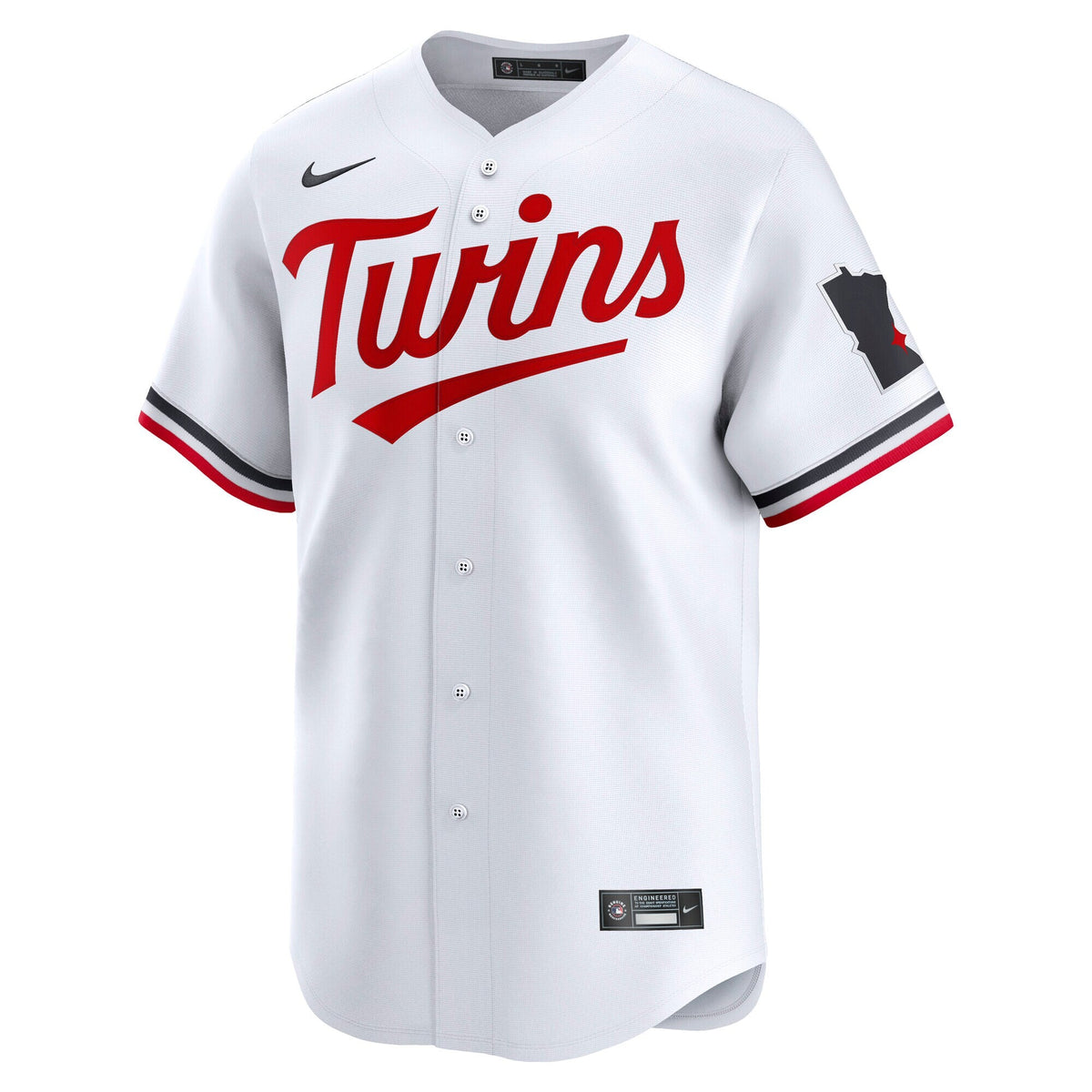 Minnesota Twins White Home Limited Baseball Jersey