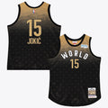 NBA Nikola Jokic 2016 World Jersey All-Star - Black/Gold - Style 204329421