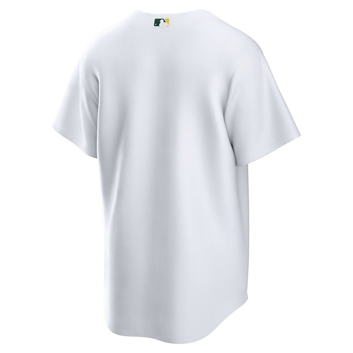 Athletics White Home Blank Replica Baseball Jersey