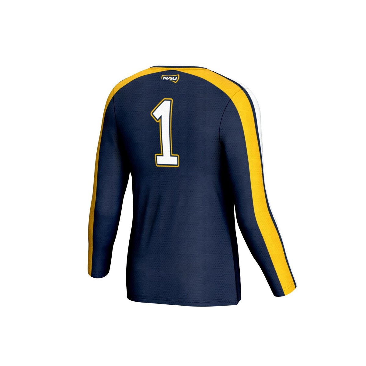 Northern Arizona Lumberjacks #1 Lightweight Volleyball Fashion Jersey - Navy