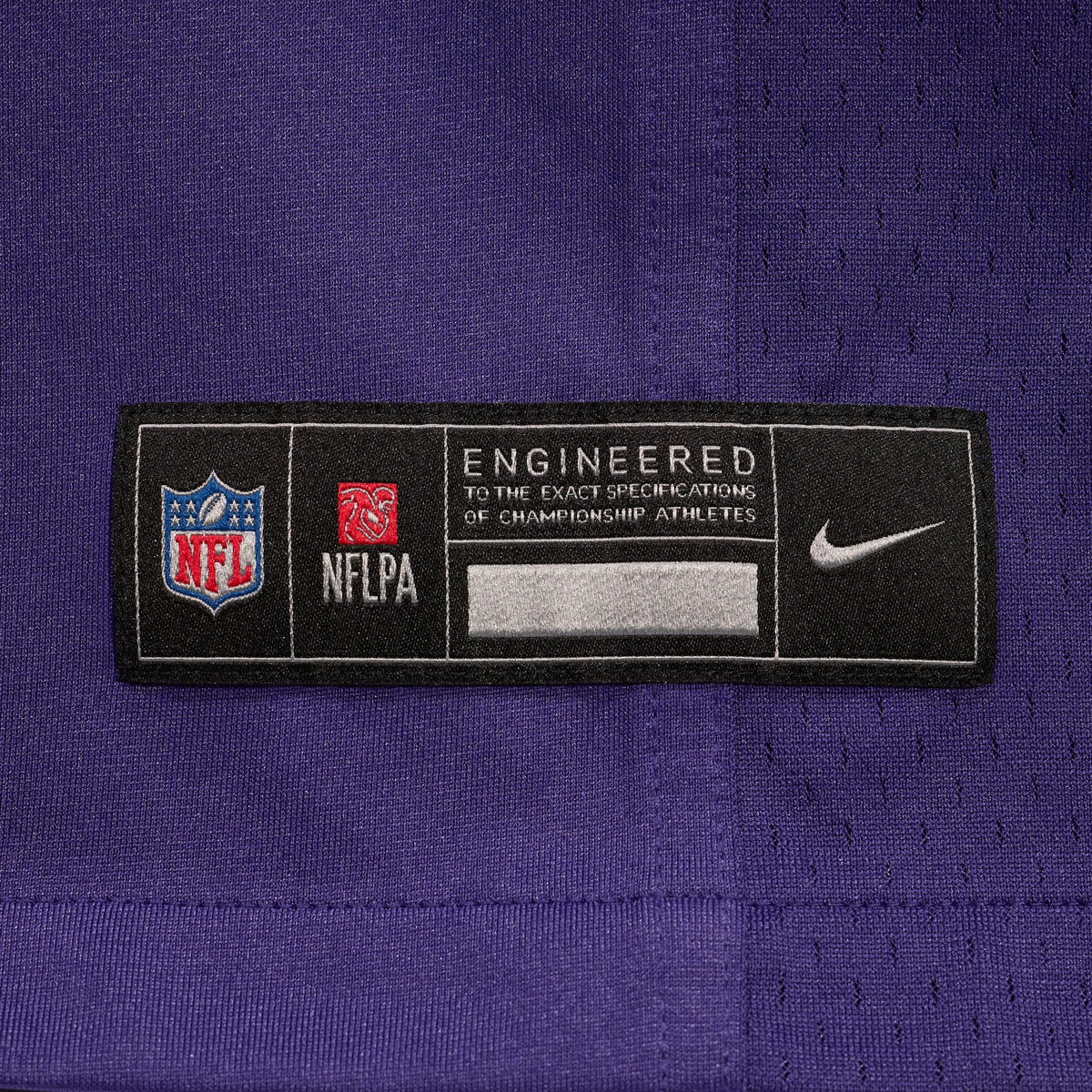 Baltimore Ravens Nick Moore Purple Game Football Jersey