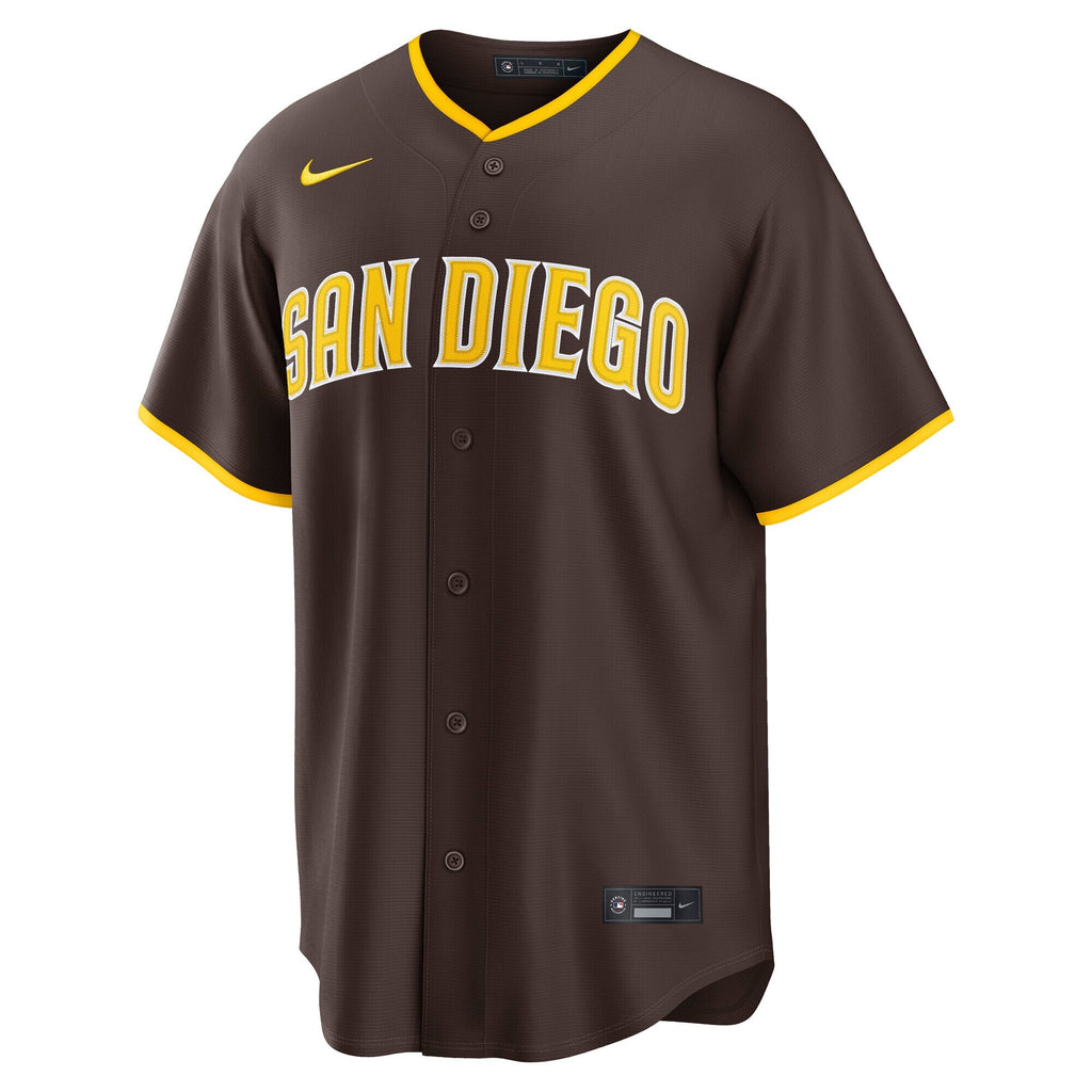San Diego Padres Brown Road Replica Baseball Jersey