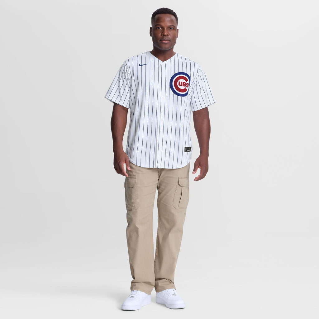 Chicago Cubs Ryan Zeferjahn White Home Replica Baseball Jersey