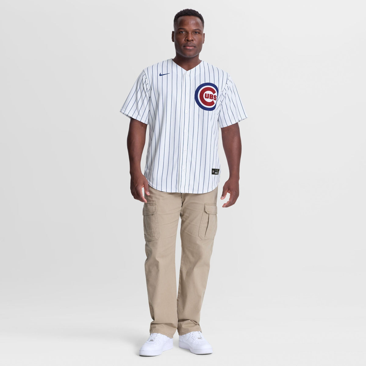 Chicago Cubs Ryan Zeferjahn White Home Replica Baseball Jersey