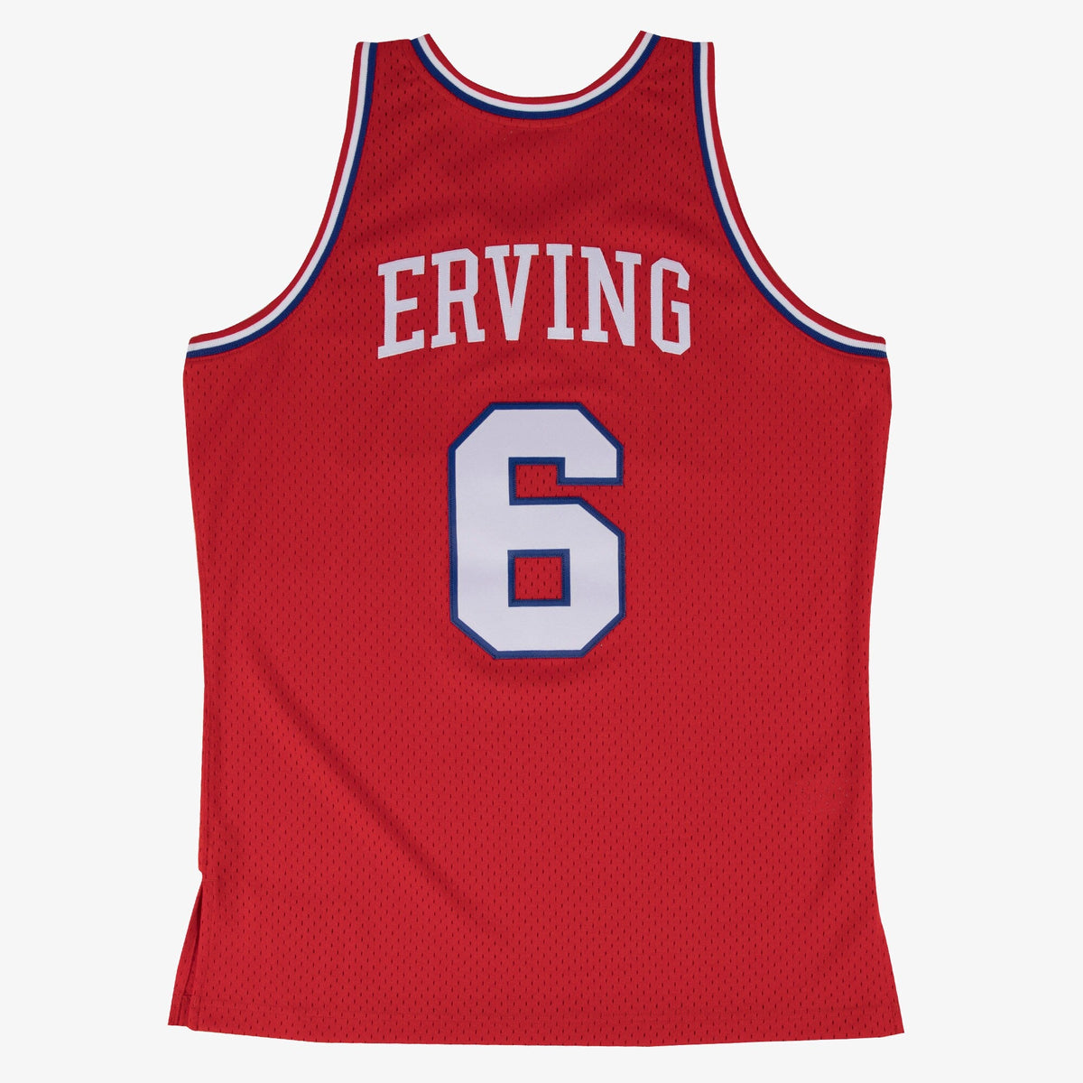 Philadelphia 76ers Julius Erving 1982 Swingman Road Jersey - Scarlet