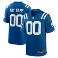 Indianapolis Colts Royal Custom Game Football Jersey