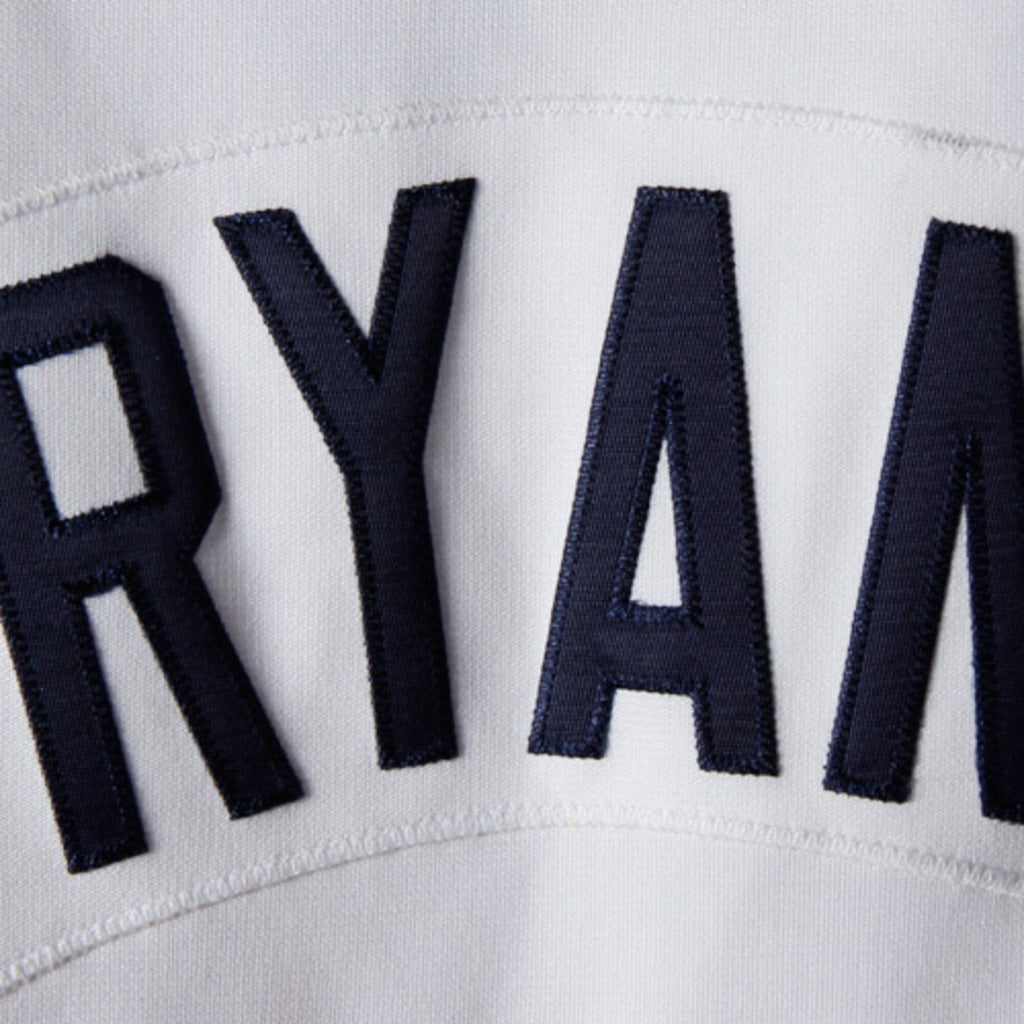 Houston Astros Nolan Ryan White Throwback Baseball Jersey