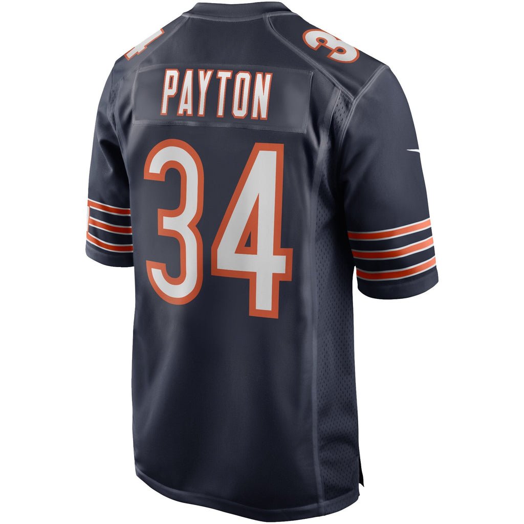Chicago Bears Walter Payton Navy Game Retired Player Football Jersey