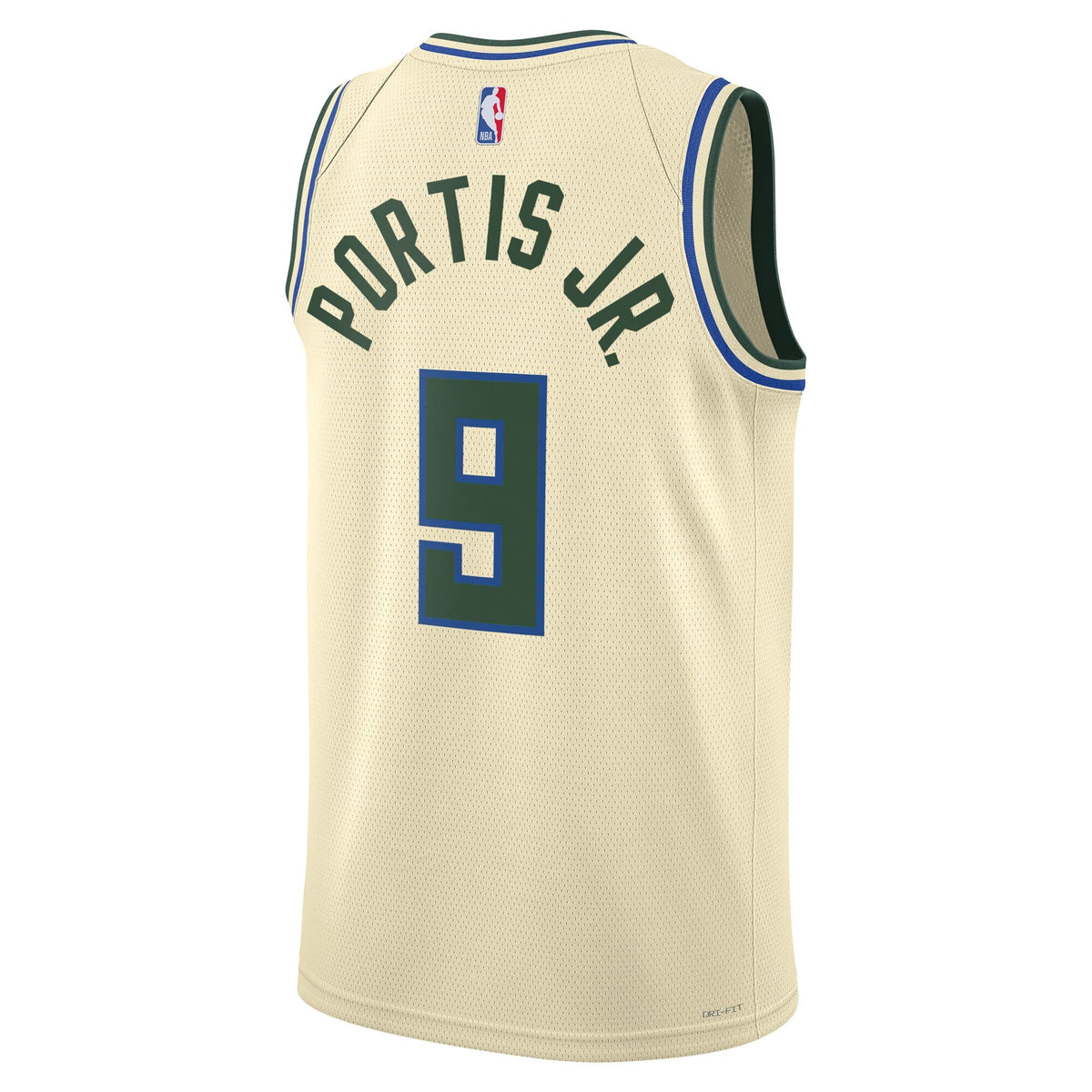 Milwaukee Bucks 2025/26 City Edition Swingman Jersey - Cream - Bobby Portis