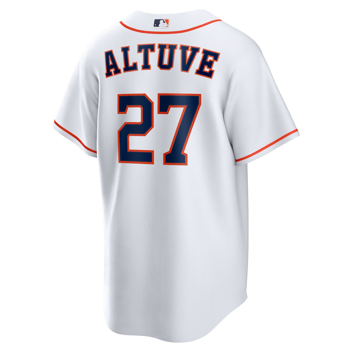 Houston Astros Jose Altuve White Home Replica Player Name Baseball Jersey
