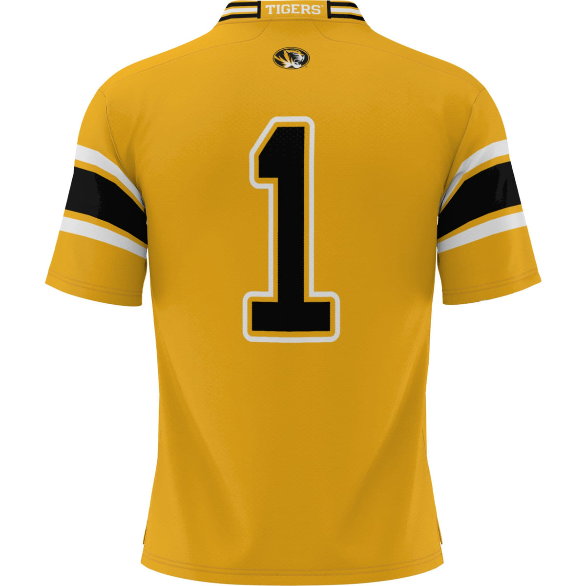 #1 Missouri Tigers Football Jersey - Gold