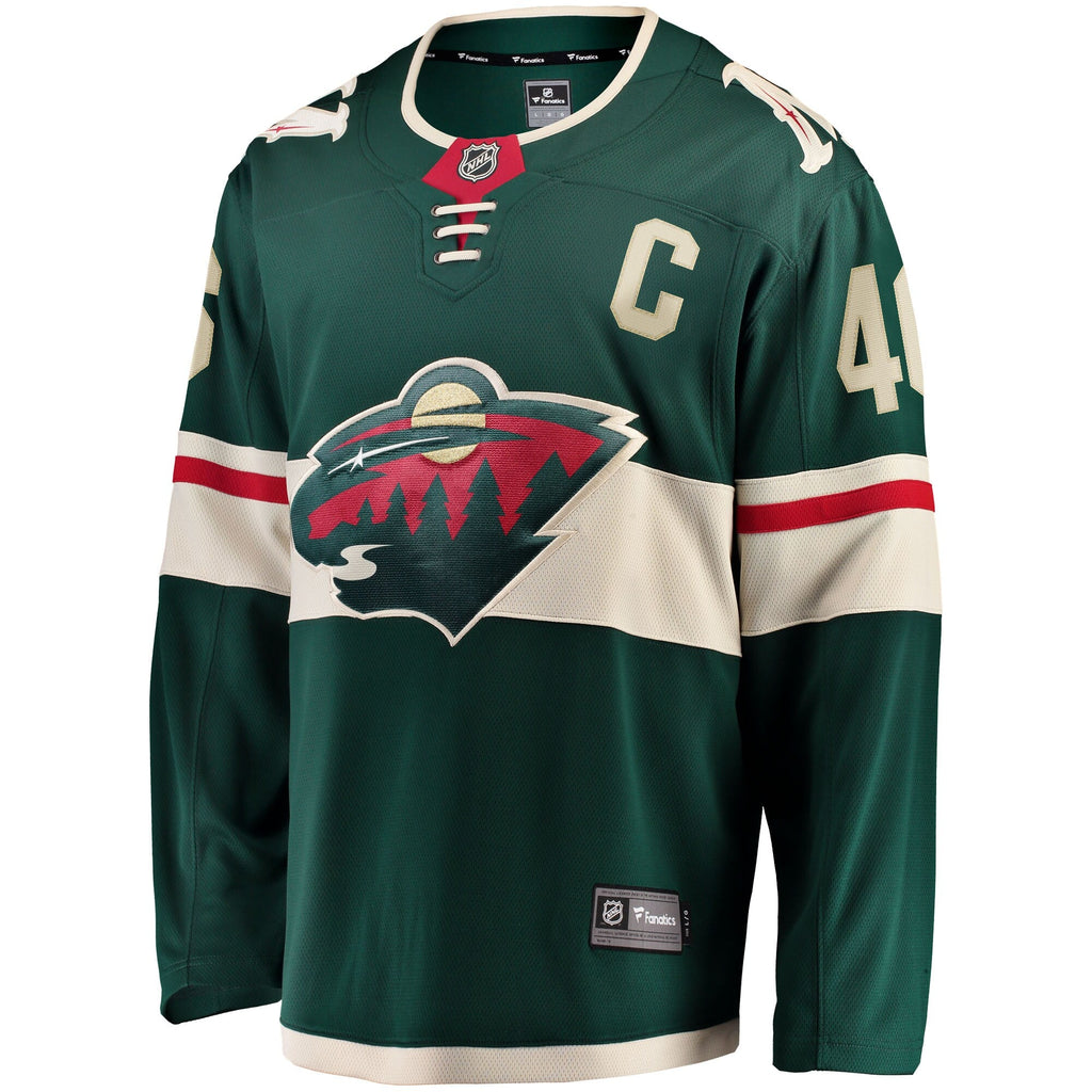 Minnesota Wild Jared Spurgeon Green Home Breakaway Player Hockey Jersey