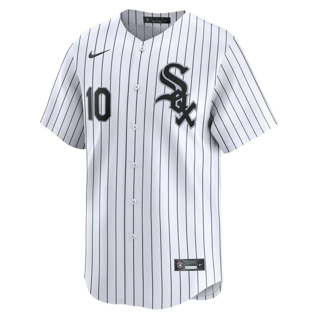 Chicago White Sox Yoan Moncada White Home Limited Player Baseball Jersey