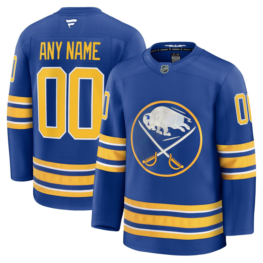 Buffalo Sabres Royal Home Premium Custom Jersey
