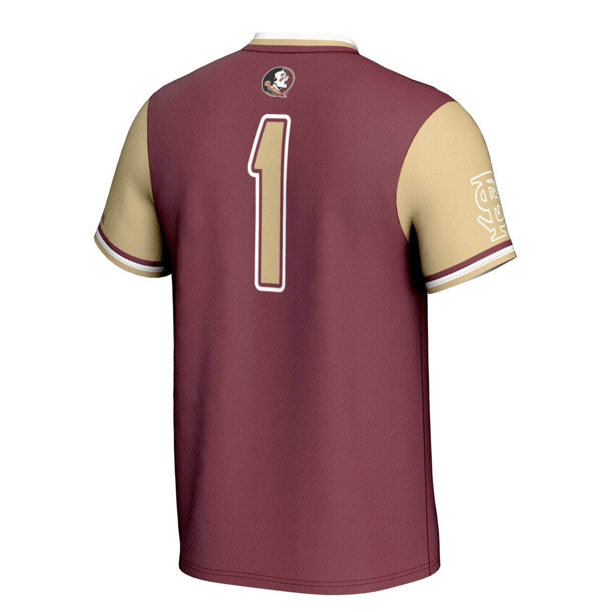 #1 Florida State Seminoles Lightweight Softball Jersey - Garnet