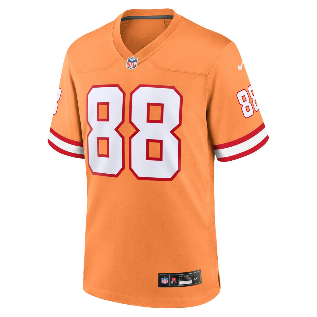 Tampa Bay Buccaneers Cade Otton Orange Alternate Game Football Jersey