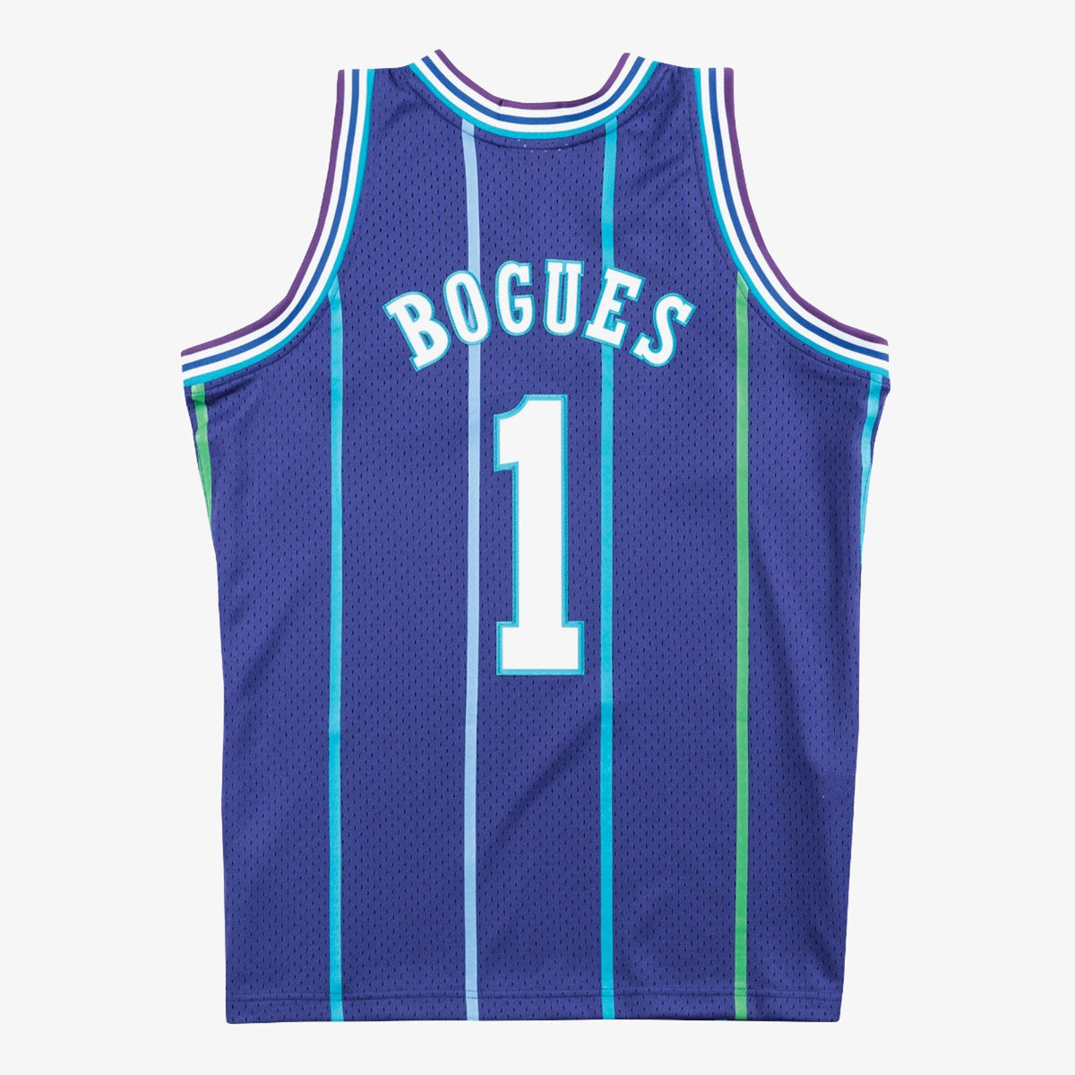 Charlotte Hornets Muggsy Bogues 1994 Swingman Alternate Jersey - Purple