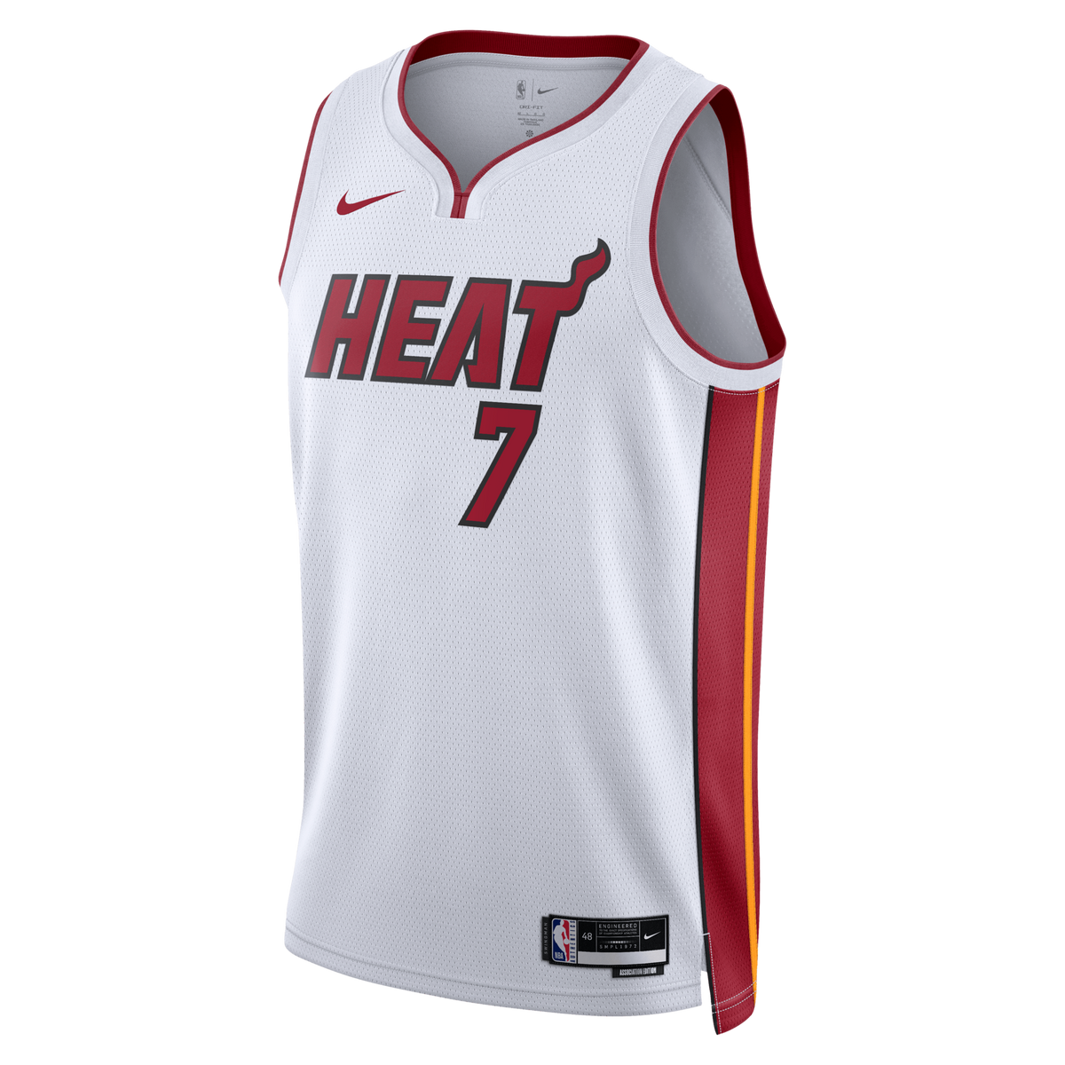 Miami Heat Association Edition Swingman Jersey - White - Giannis Antetokounmpo