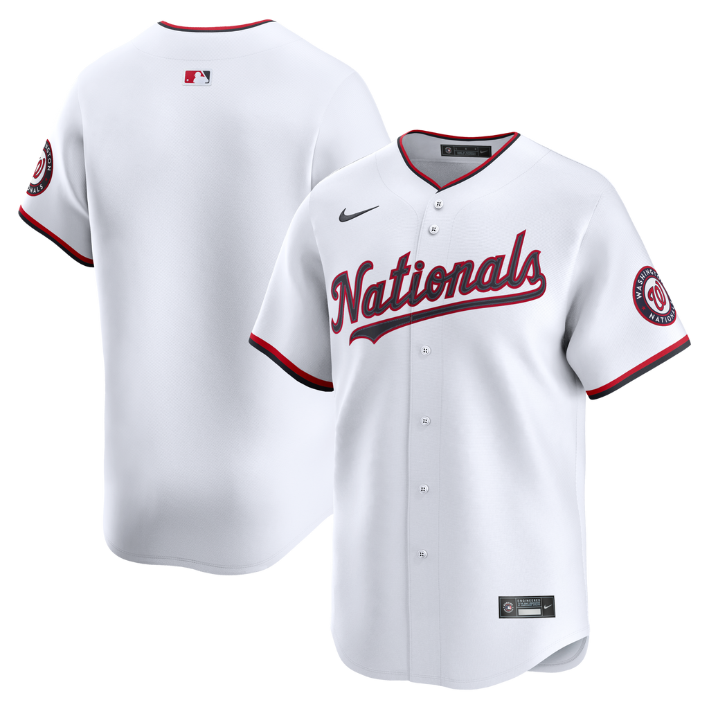 Washington Nationals White Home Limited Baseball Jersey