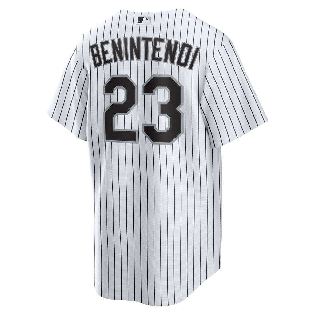 Chicago White Sox Andrew Benintendi White/Black Home Player Baseball Jersey