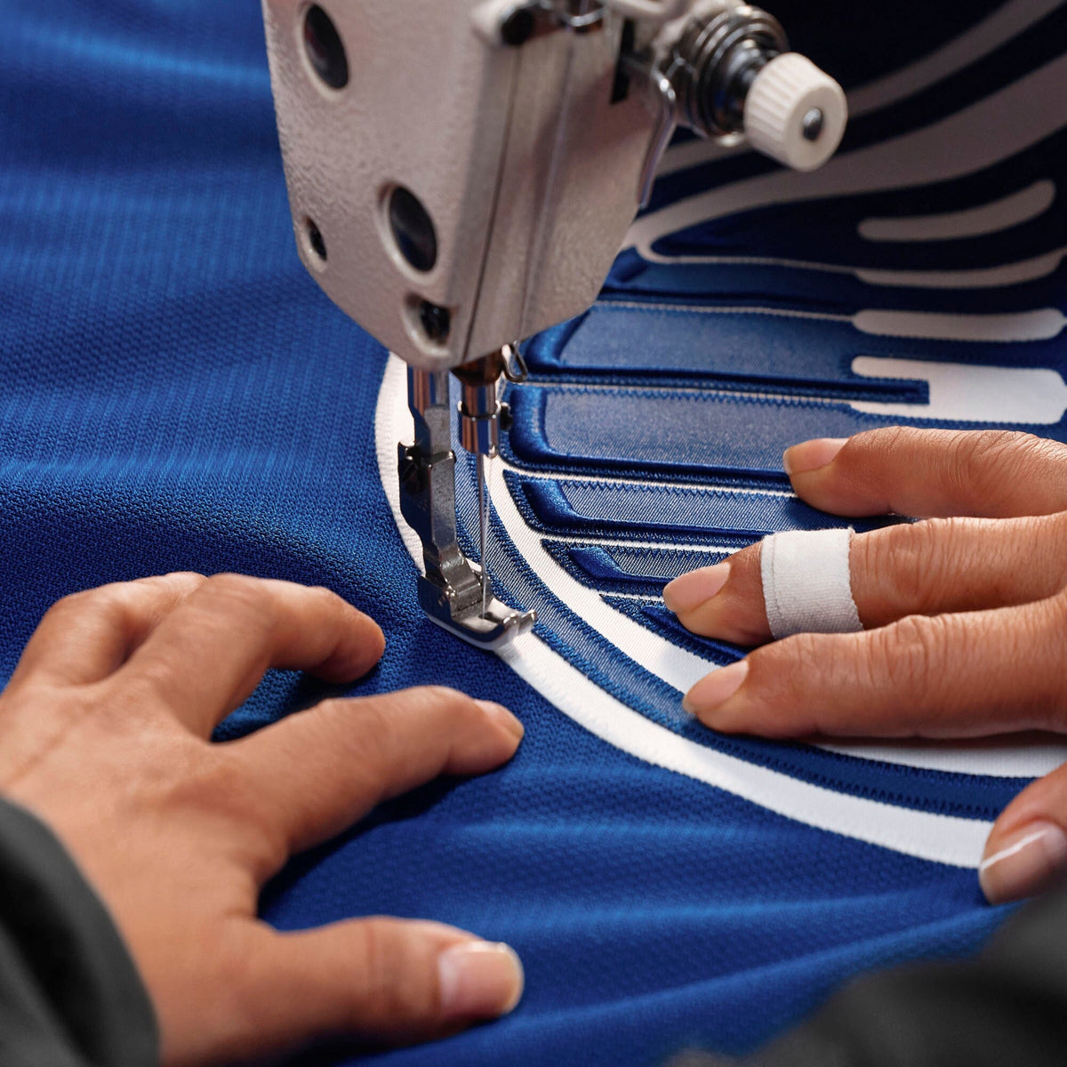 Edmonton Oilers Royal Home Pro Custom Jersey
