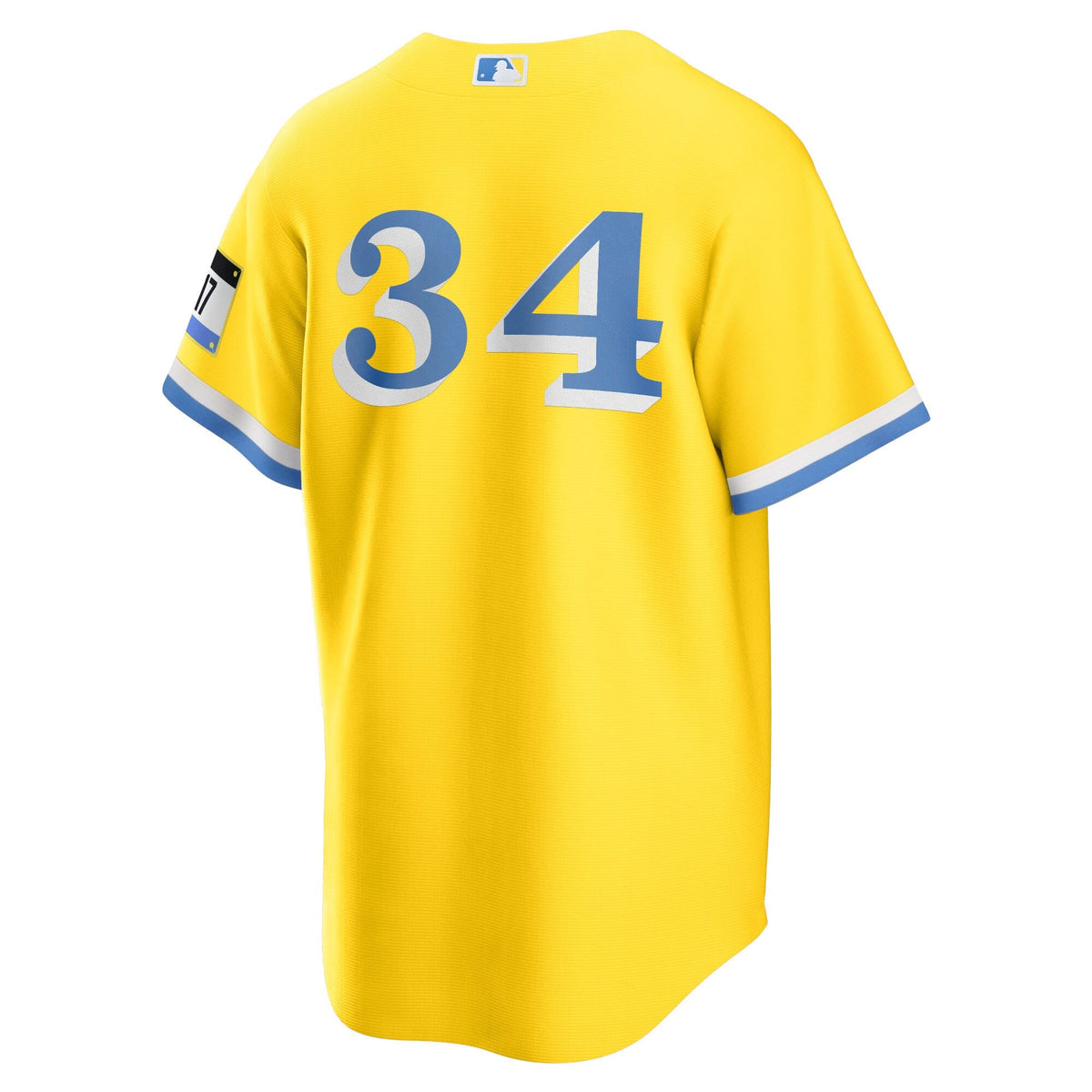 Boston Red Sox David Ortiz Gold Retired Player City Connect Replica Baseball Jersey