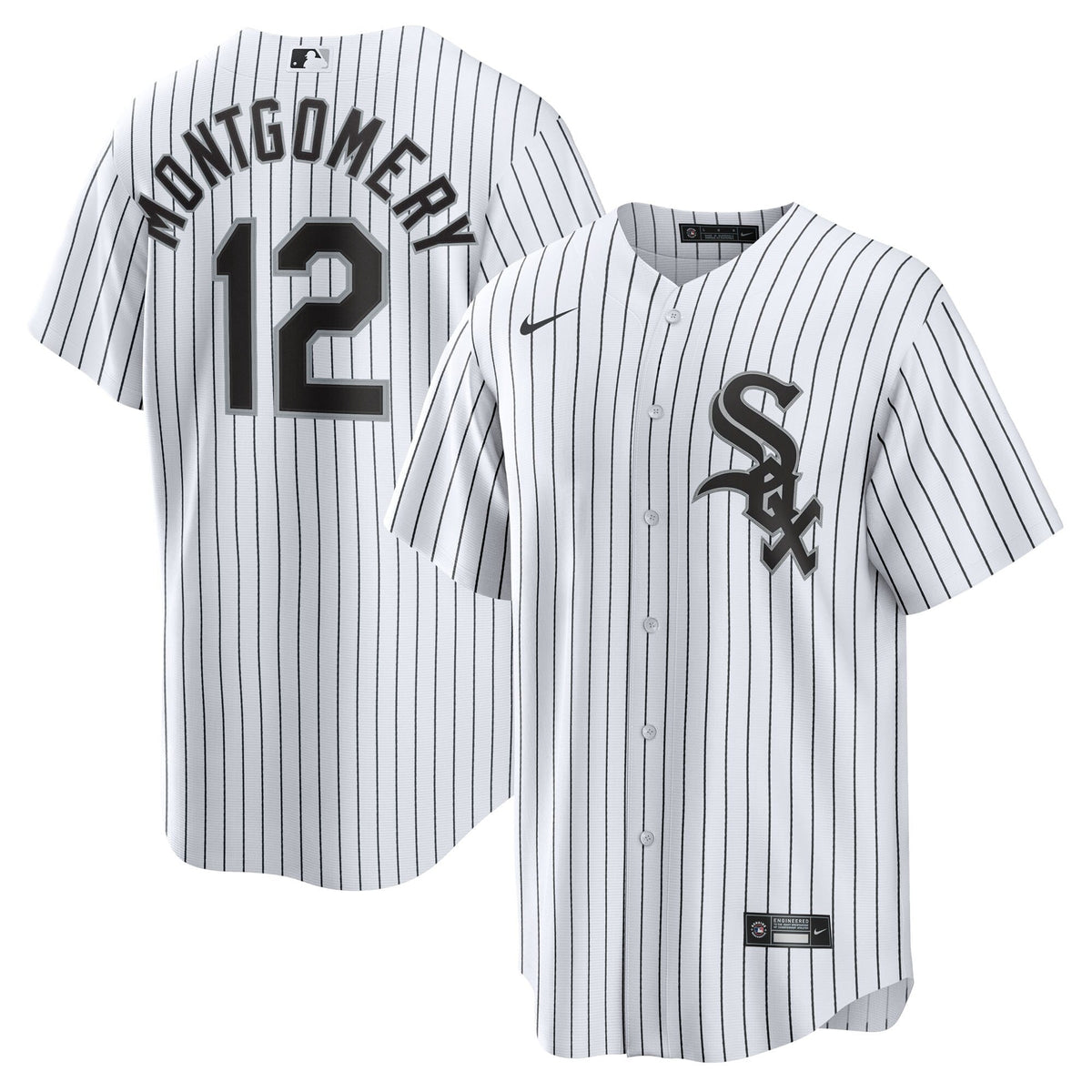 Chicago White Sox Colson Montgomery White Home Replica Baseball Jersey