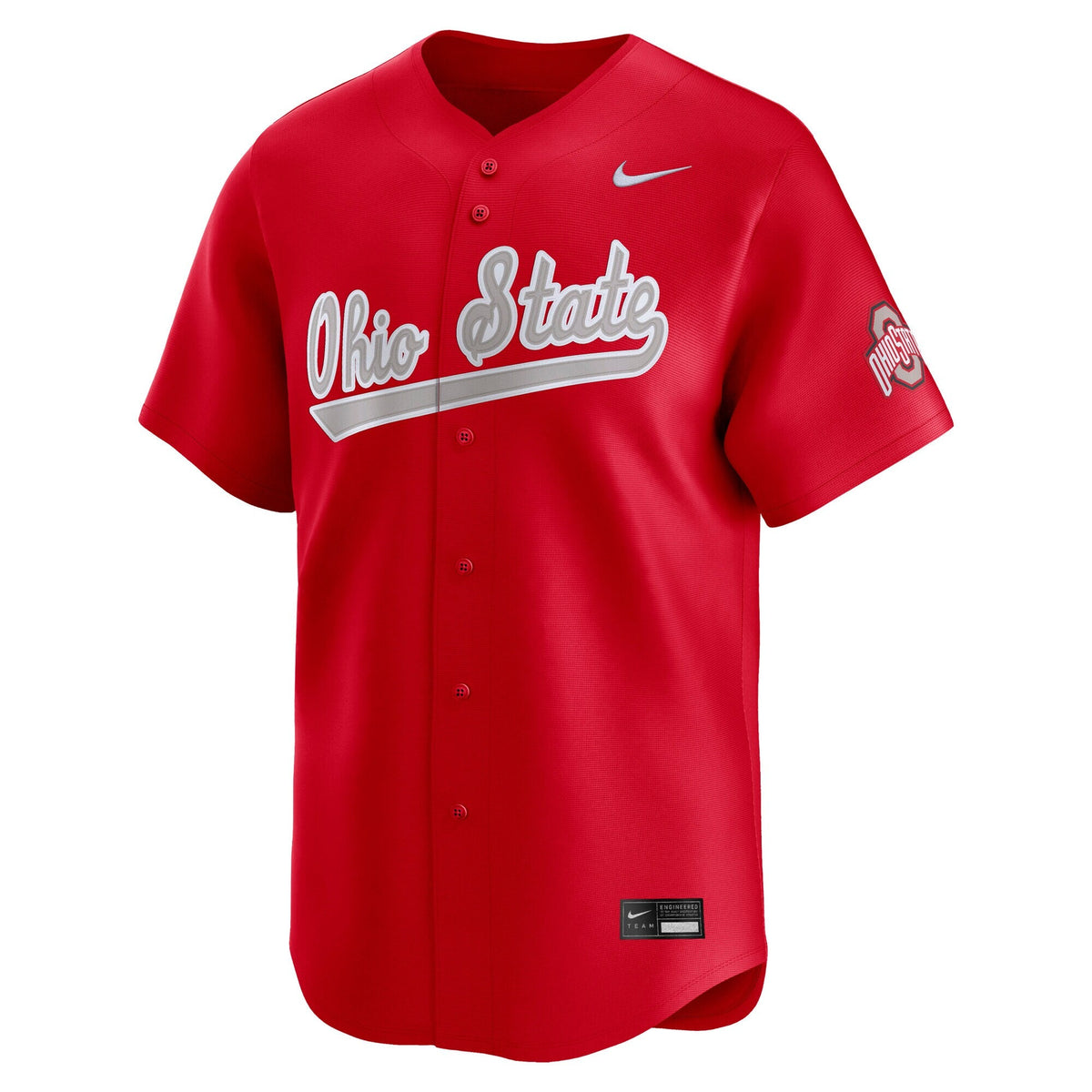 Scarlet Ohio State Buckeyes Baseball Limited Jersey