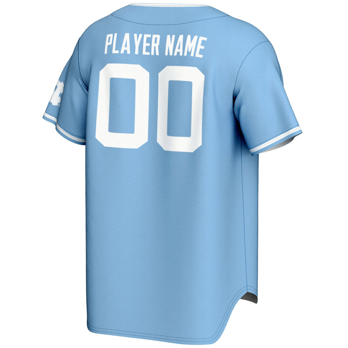 North Carolina Tar Heels NIL Pick-A-Player Lightweight Baseball Jersey - Carolina Blue