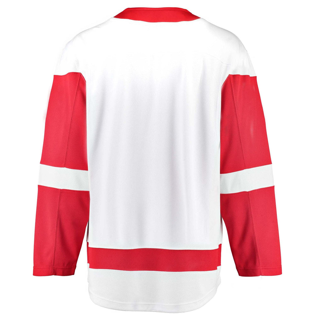 Detroit Red Wings White Breakaway Away Hockey Jersey