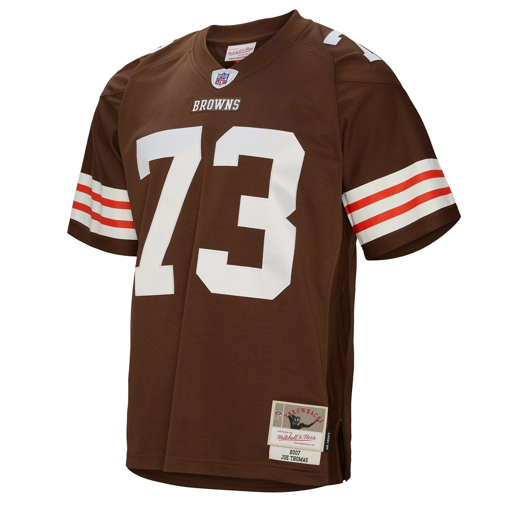 Cleveland Browns Joe Thomas Brown Legacy Replica Football Jersey