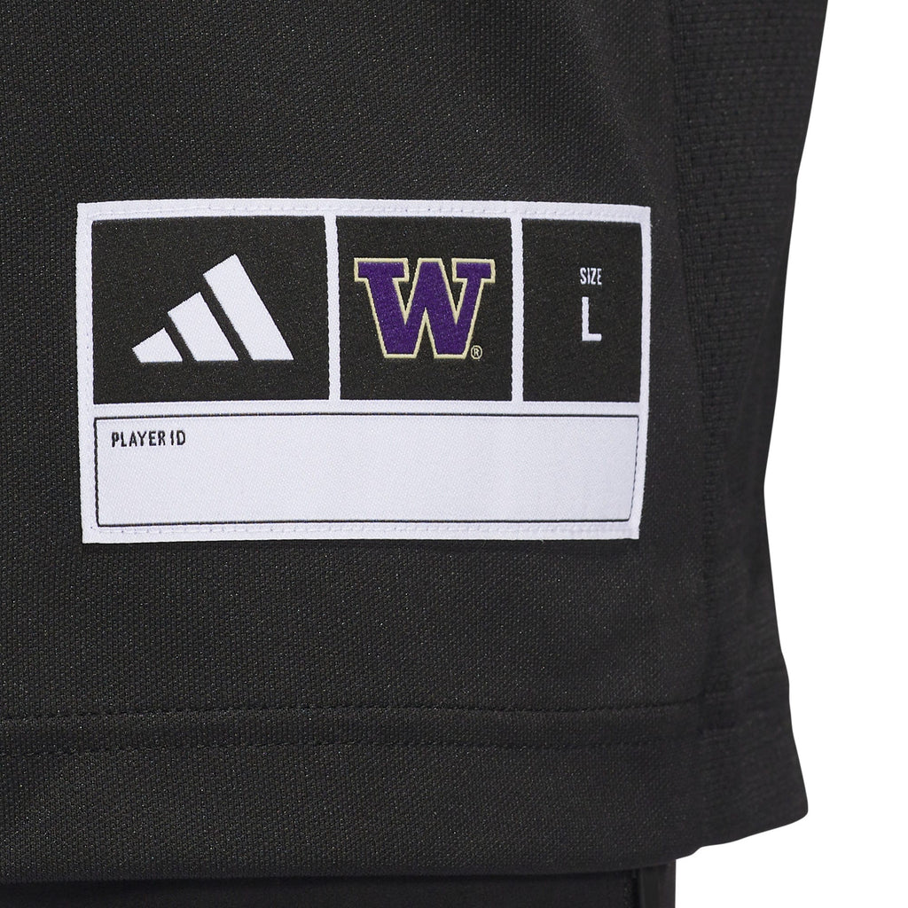#24 Black Washington Huskies Alternate Premier Strategy Jersey