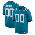 Jacksonville Jaguars Teal Custom Team Game Football Jersey