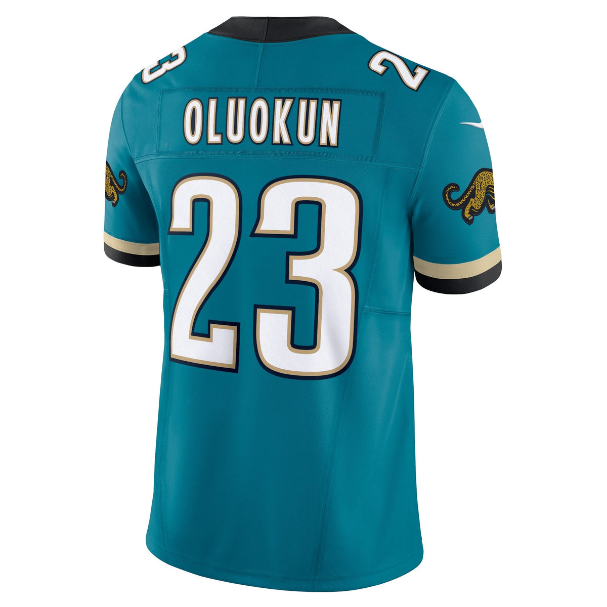 Jacksonville Jaguars Foye Oluokun Teal Prowler Throwback Vapor F.U.S.E. Limited Football Jersey
