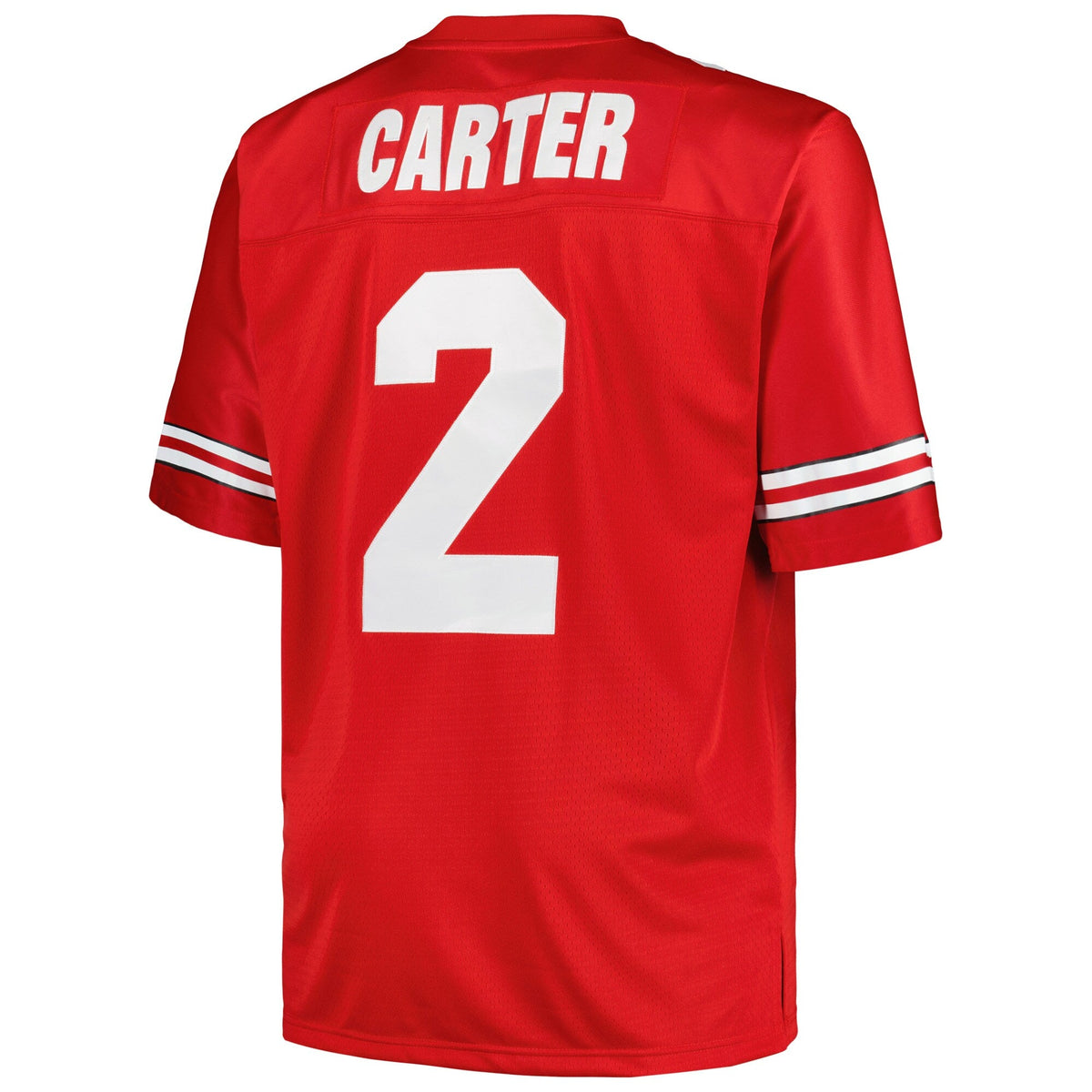 Cris Carter Scarlet Ohio State Buckeyes Big & Tall Legacy Jersey