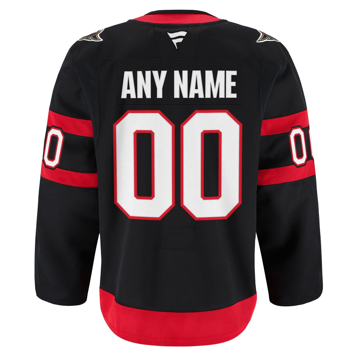 Ottawa Senators Black Home Pro Custom Jersey