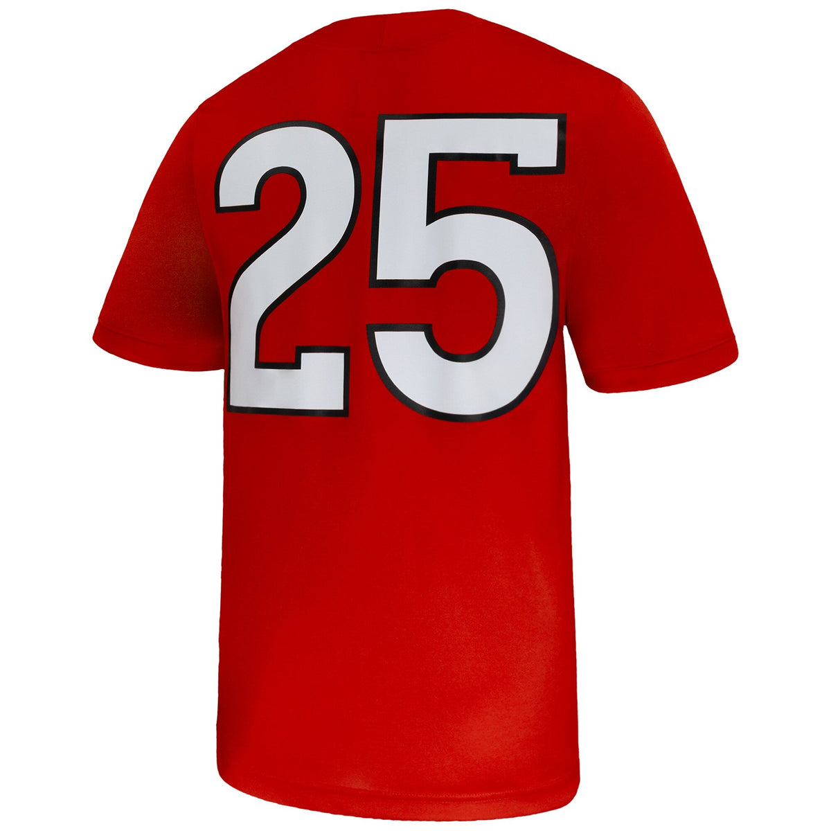 #25 Rutgers Scarlet Knights Untouchable Replica Game Jersey - Scarlet