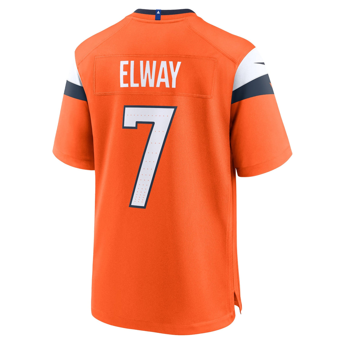 Denver Broncos John Elway Orange Team Retired Player Game Football Jersey