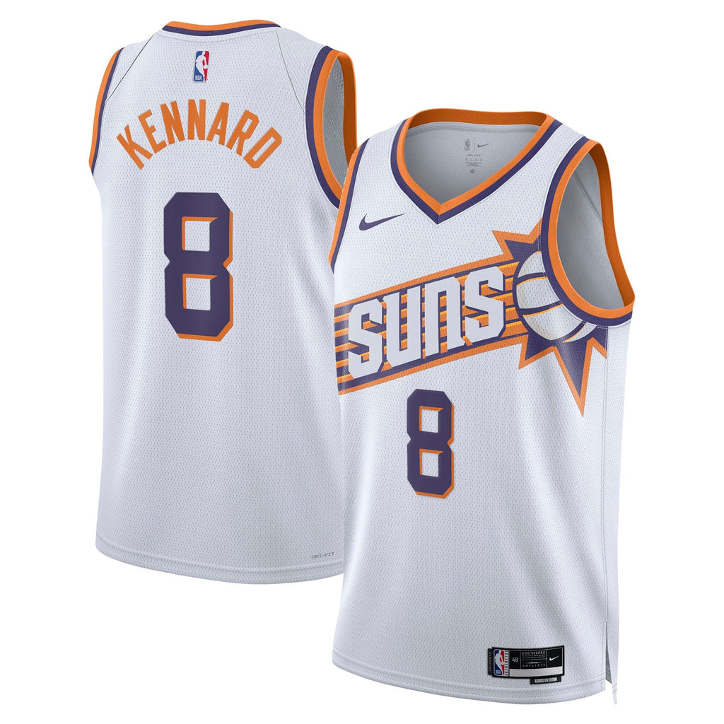 Phoenix Suns Association Edition Swingman Jersey - White - Luke Kennard