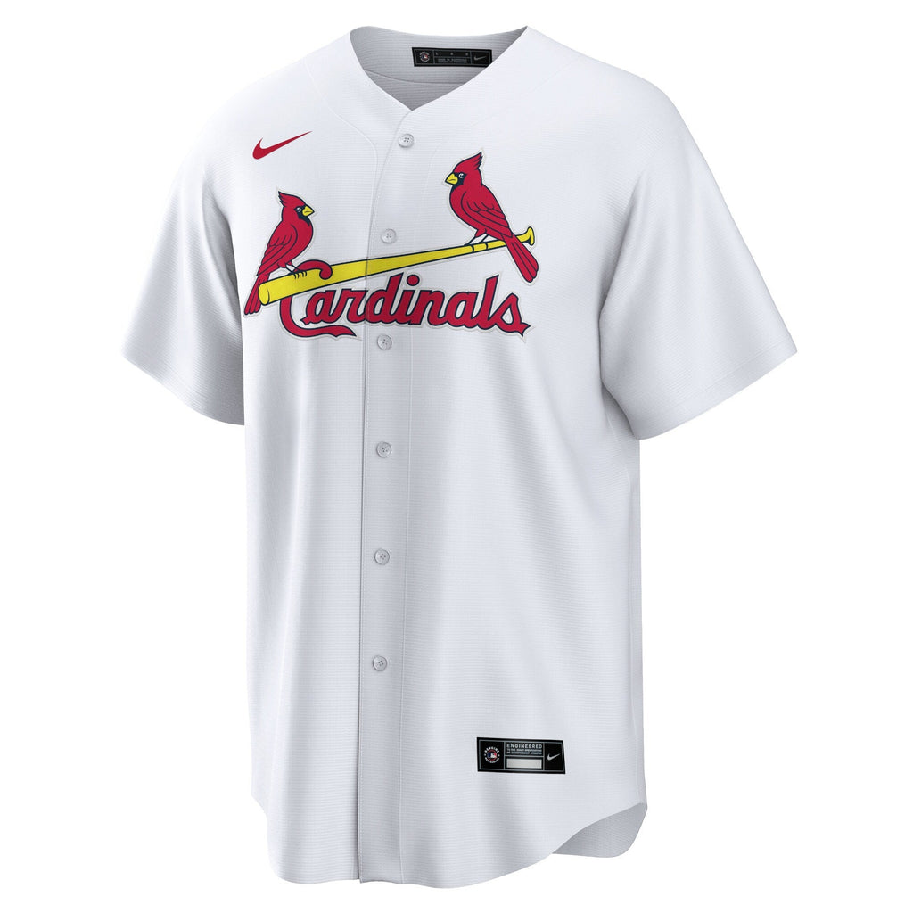 St. Louis Cardinals White Home Blank Replica Baseball Jersey