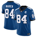 Indianapolis Colts Tyler Warren Royal Alternate Indiana Nights Vapor F.U.S.E. Stitched Limited Football Jersey