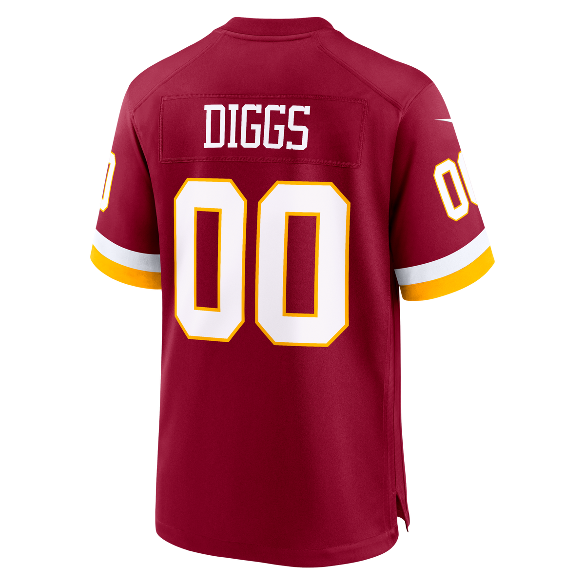 Washington Commanders Stefon Diggs Burgundy Game Football Jersey